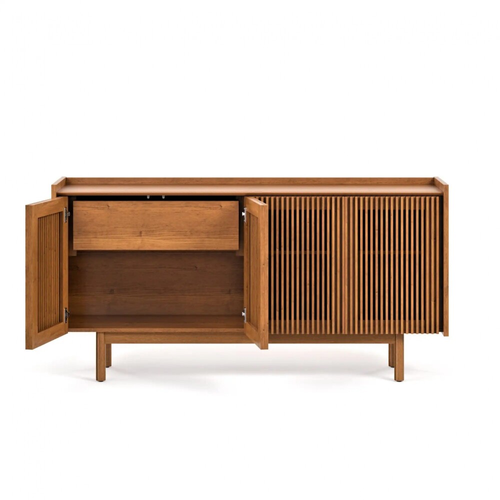 Aparador Buffet Dune Ripiado 1.6 - Linea Manhattan Natural