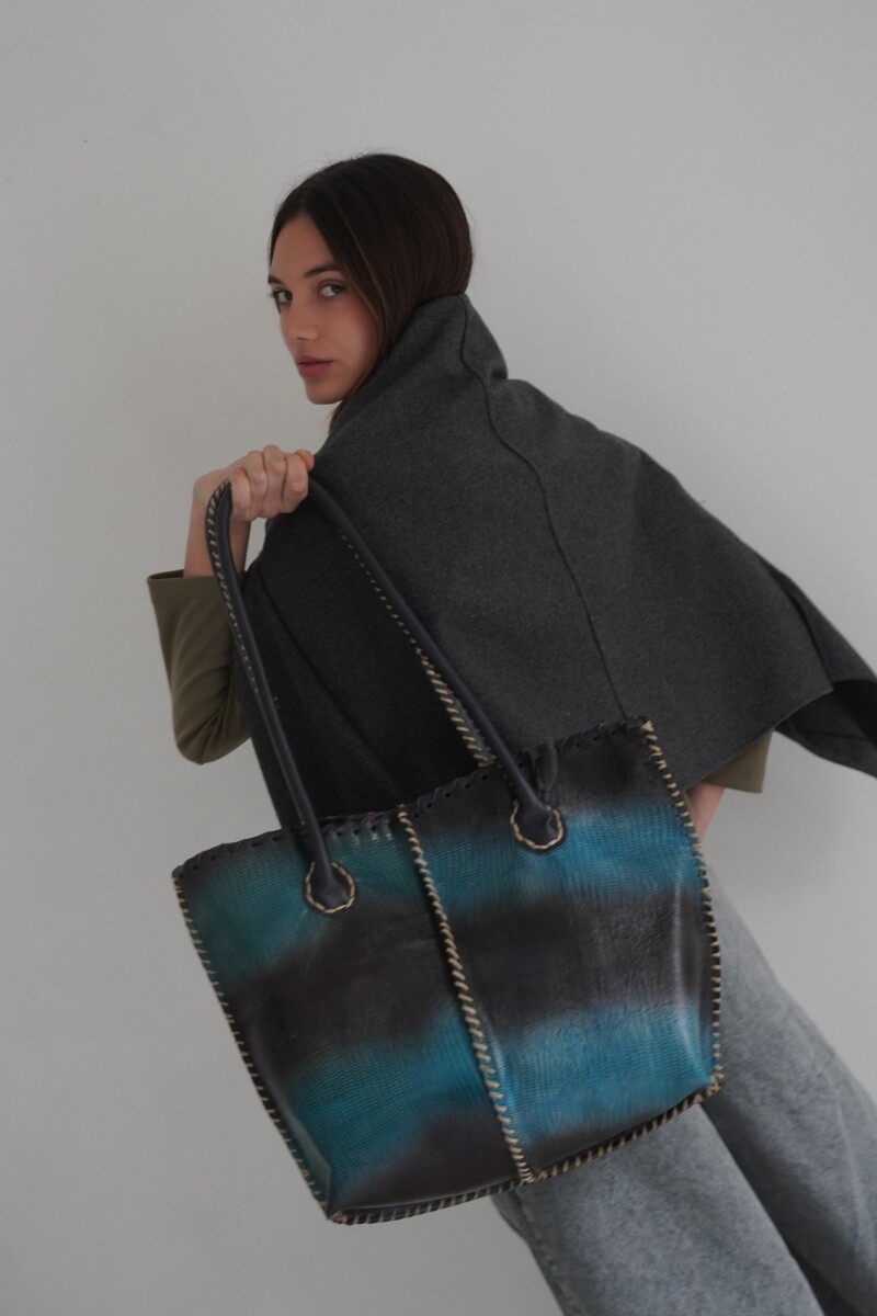 Winter Bag Turquesa / Negro