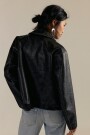 HERA VEGAN LEATHER JACKET Negro