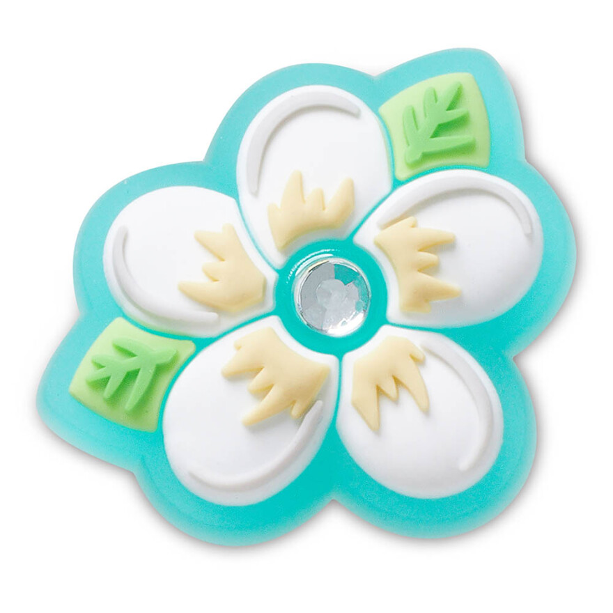 Jibbitz Gem Plumeria Floral Multicolor
