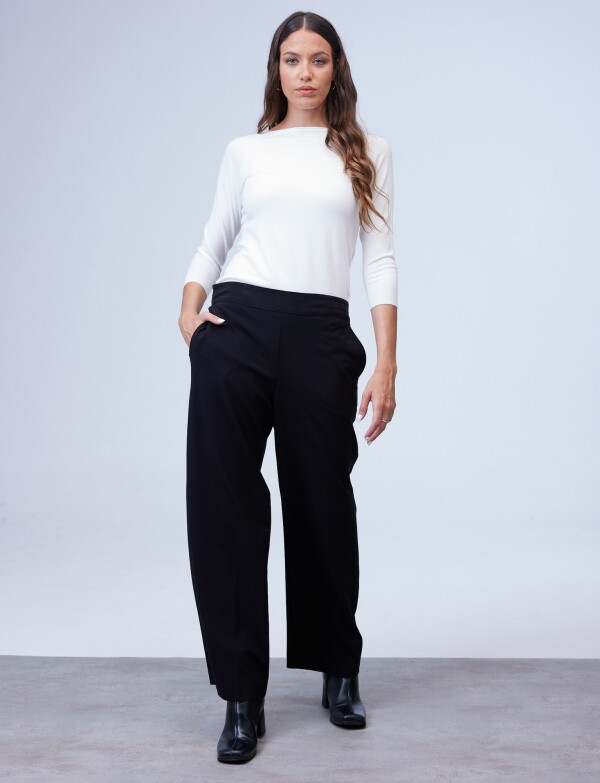 Pantalon Wide NEGRO