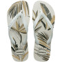 Sandalias Havaianas Aloha Hombre Blanco/Blanco/Verde Oliva