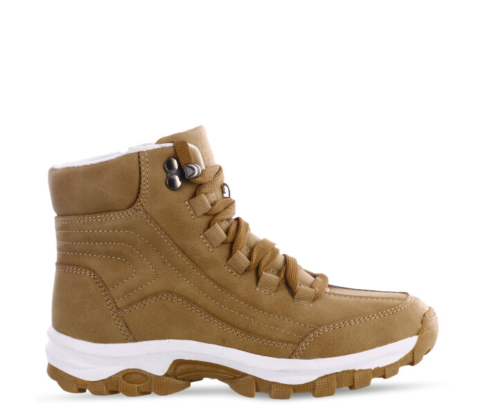 Bota MELOW acordonada con suela bicolor Beige