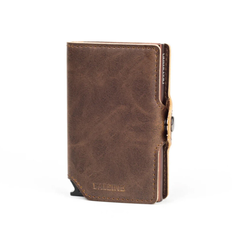 Billetera Baleine Kansas Zipper - Marron Billetera Baleine Kansas Zipper - Marron