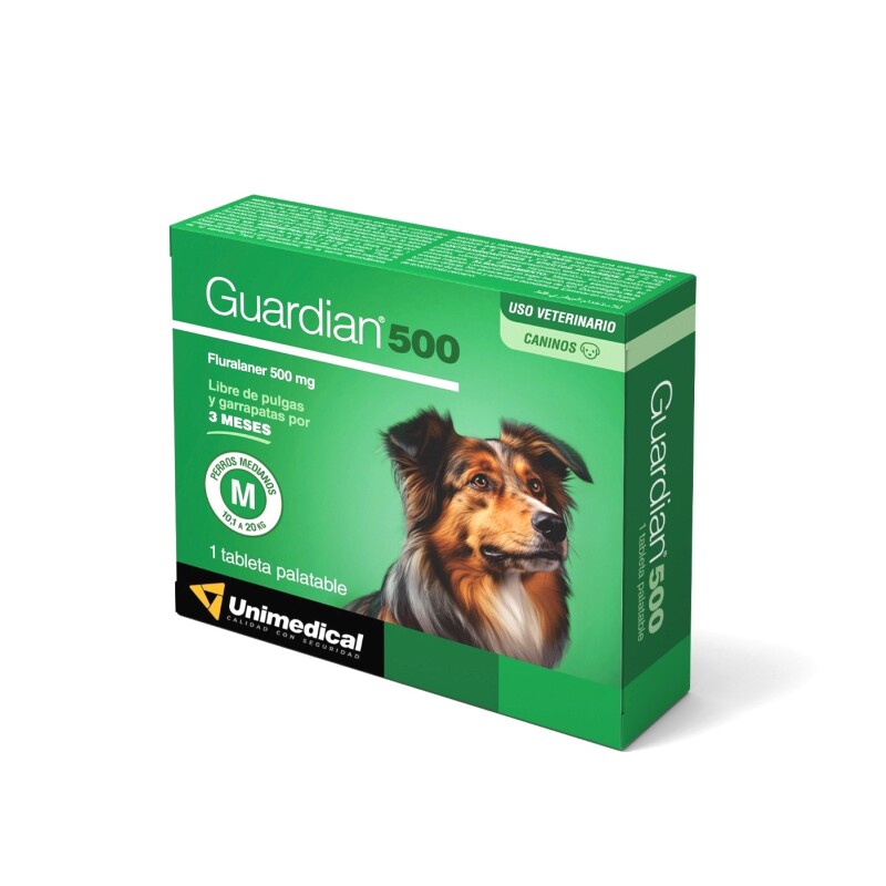 Guardian 10,1 a 20 kgs (500mg)