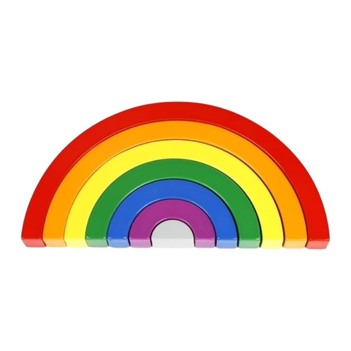 Arcoíris Apilable Waldorf de Madera 
