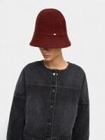 Sombrero Bucket De Lana canela