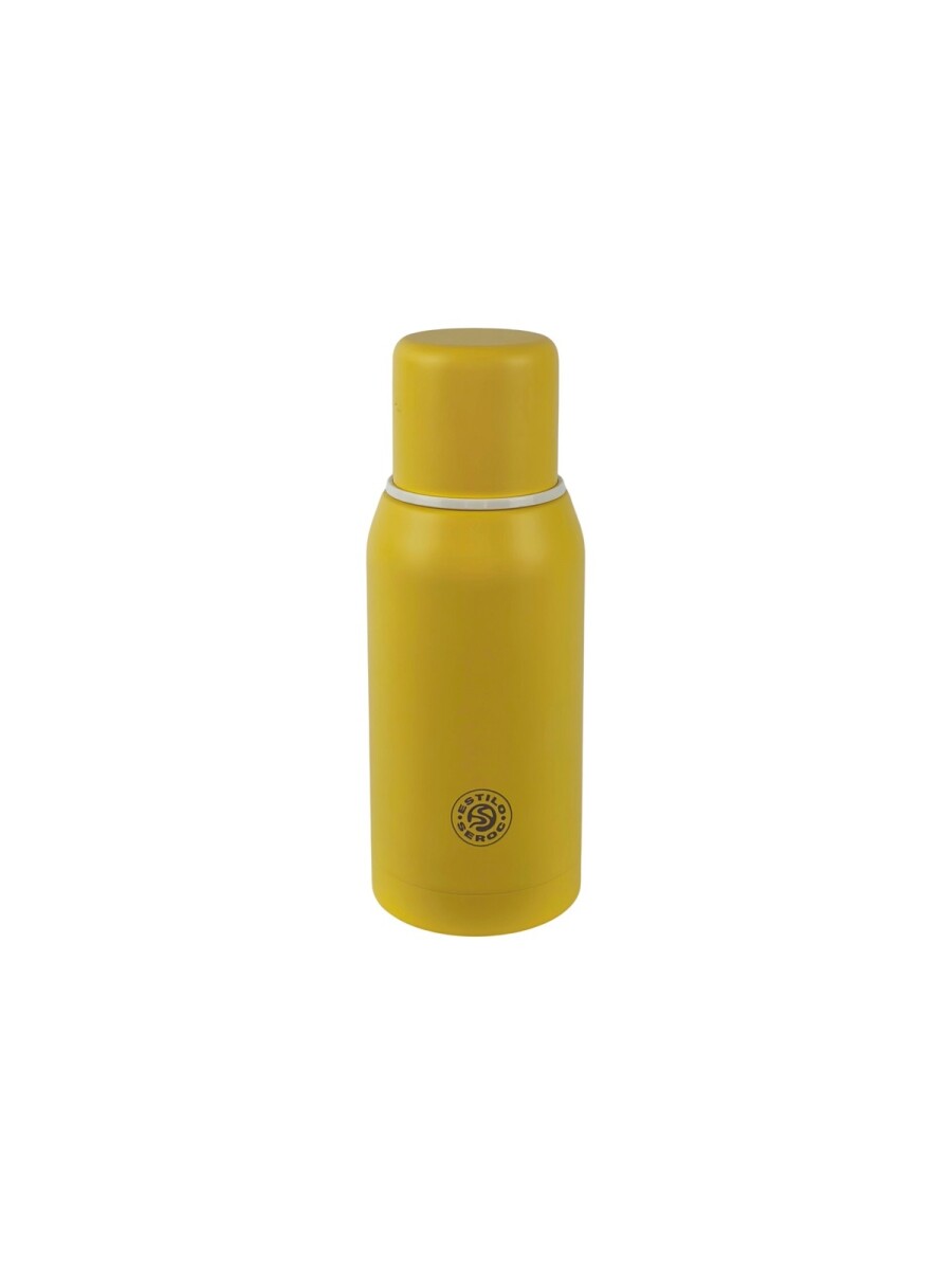 Termo acero color 750 ml - Amarillo 