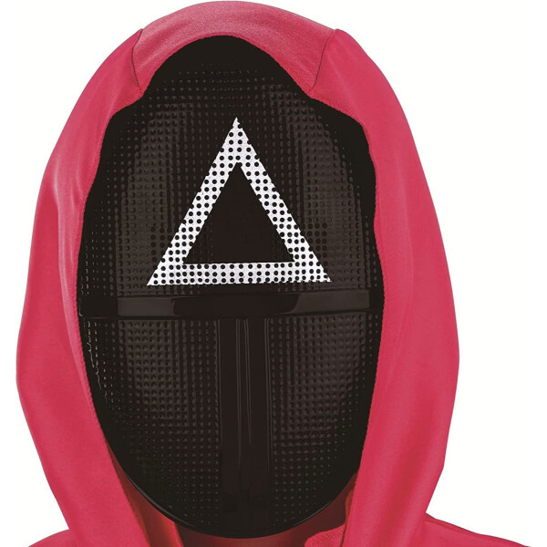Mascara Juego Calamar Lider Circulo Cuadrado Triangulo variante modelo TRIANGULO