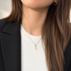 Colgante Odette de Oro Blanco 18k con Brillantes y Perla de Cultivo (incluye cadena de 40cm) Colgante Odette de Oro Blanco 18k con Brillantes y Perla de Cultivo (incluye cadena de 40cm)