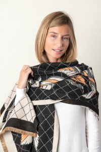 PASHMINA ANNIA Negro