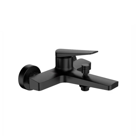 Grifería de ducha Monocomando exterior Chronos negro mate Grifería De Ducha Monocomando Exterior Chronos Negro Mate