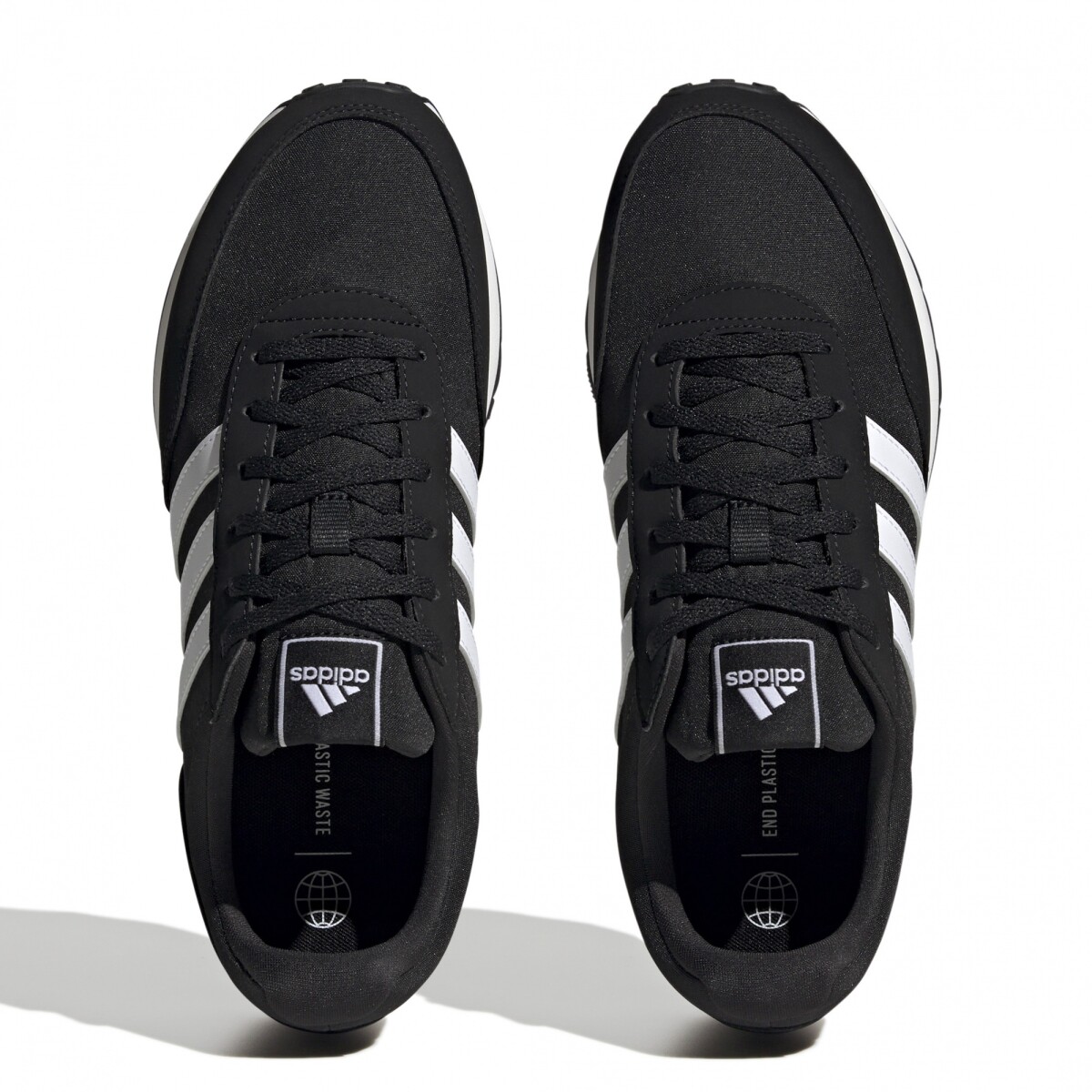 RUN 60s 3.0 Adidas - Negro/Blanco/Gris 