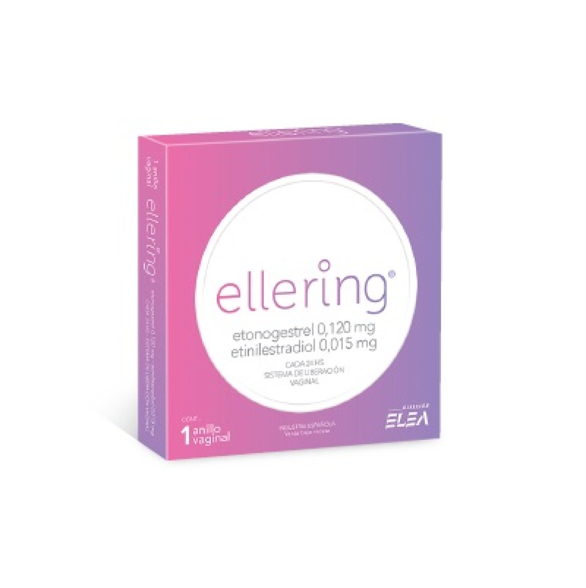 Ellering Anillo Vaginal Anticonceptivo 