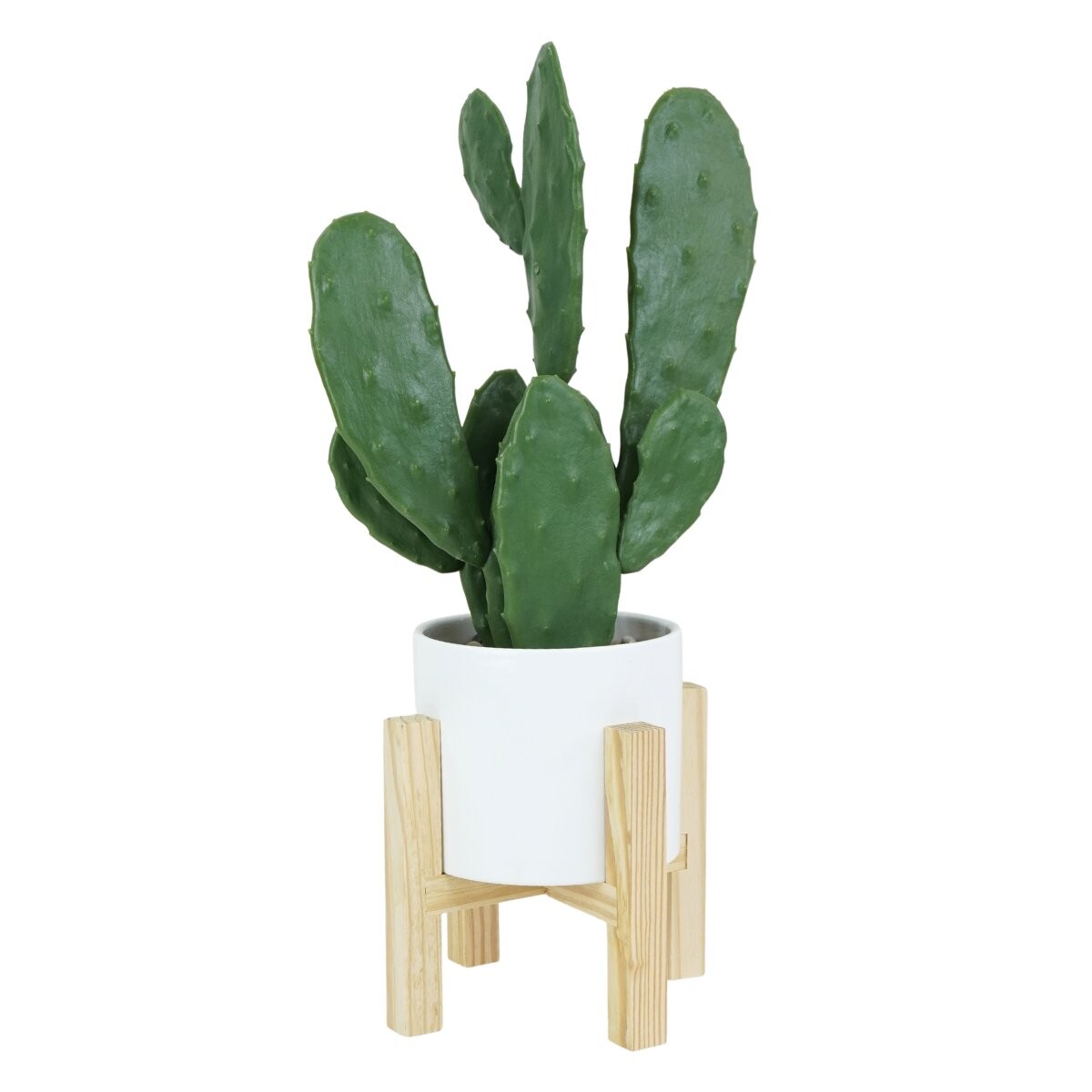 Planta artificial con maceta tuna grande 