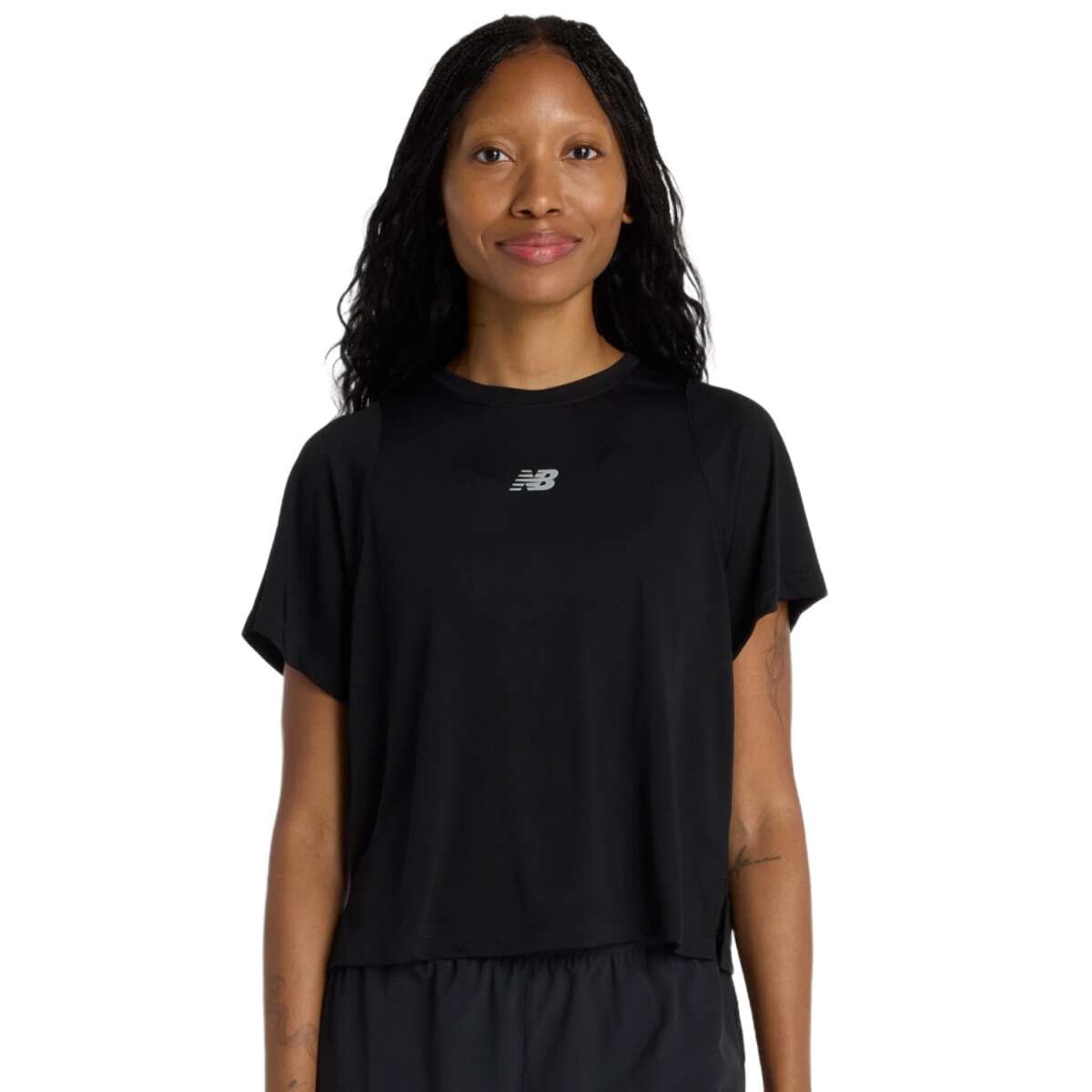 Remera MC New Balance Infinity - Blanco 