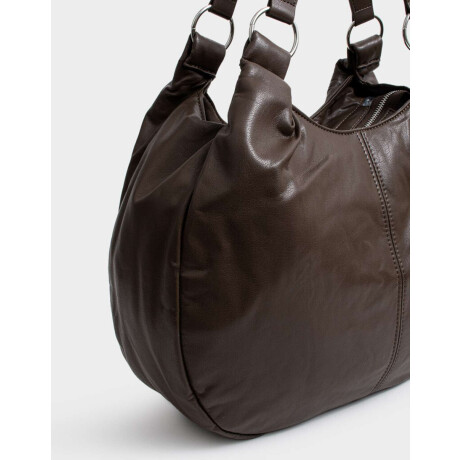 Cartera Saca Negro Marron Chocolate