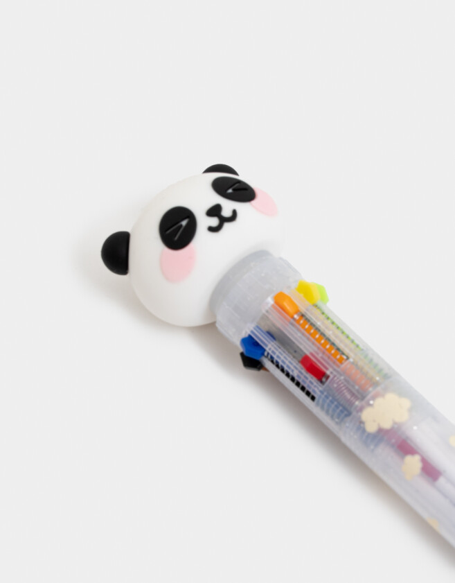 Lapices y Lapiceras Lapicera De Panda - Combinacion Multicolor