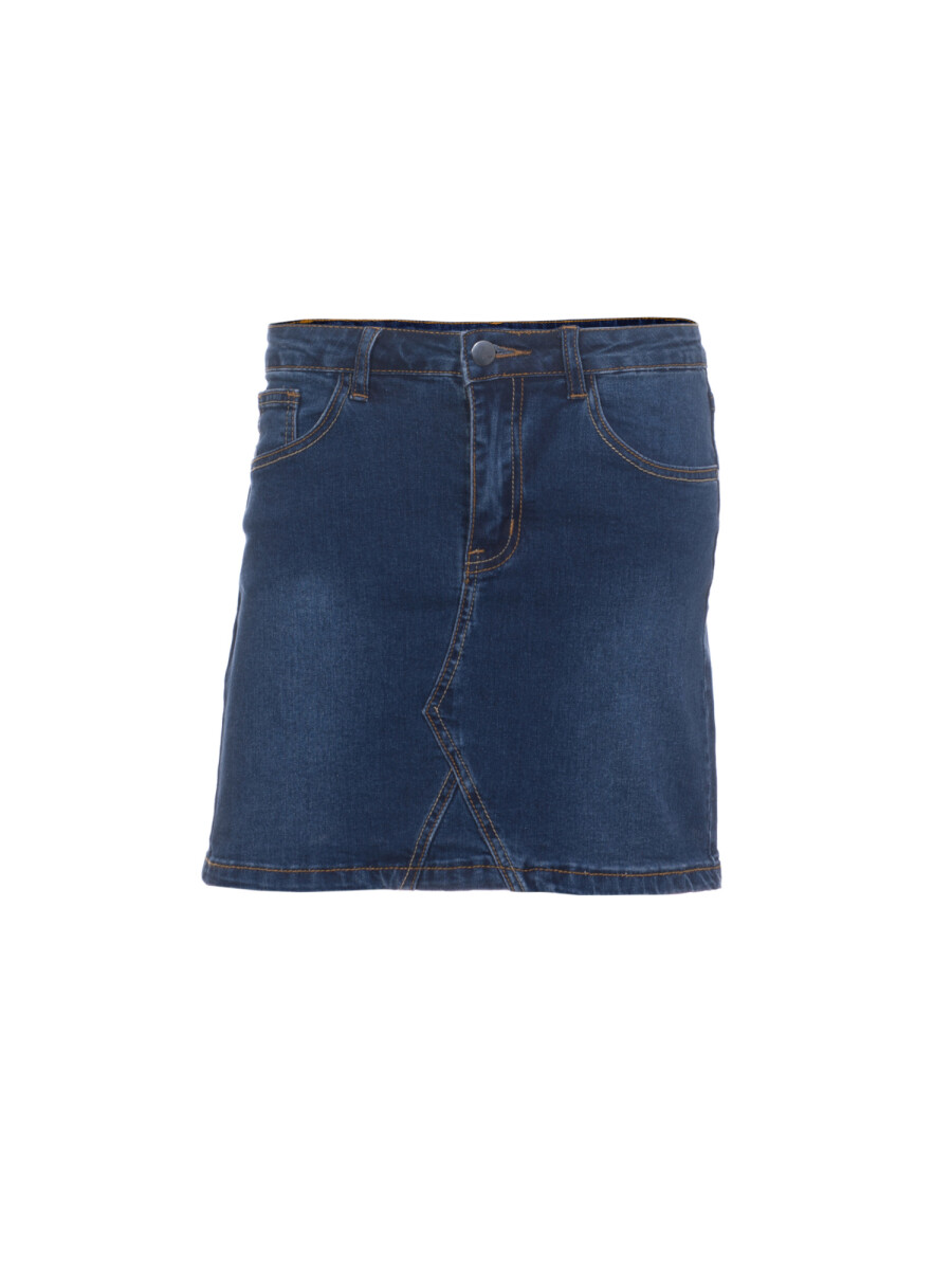 Falda mini jean 