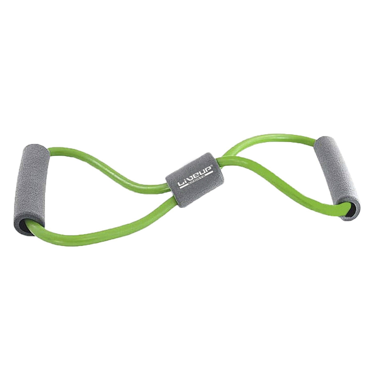 Banda Elástica Live UP Soft Expander 6x10.5x1000MM - Verde Limon-gris 