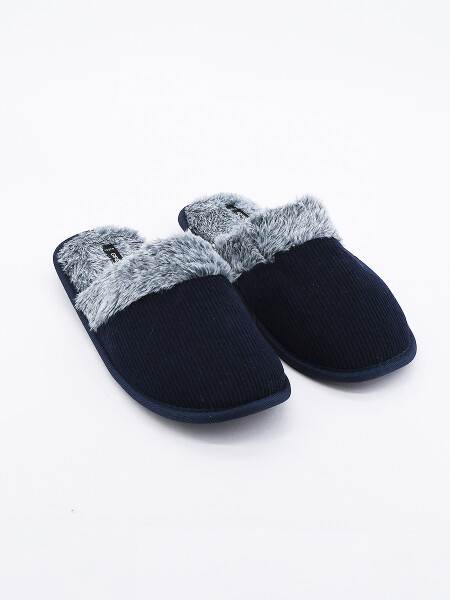 PANTUFLA SAMUEL AZUL OSCURO