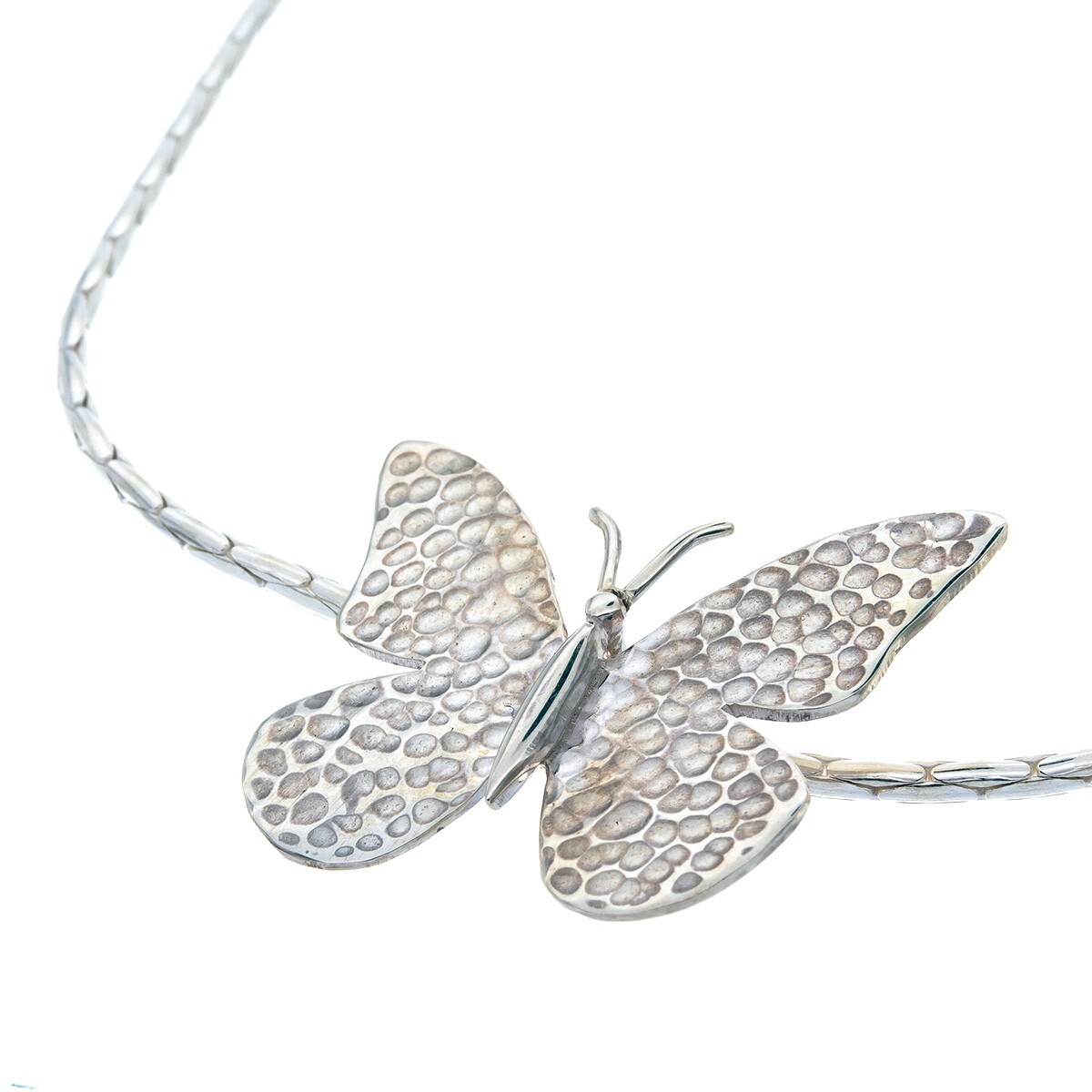 Colgante de plata 925, MARIPOSA. 