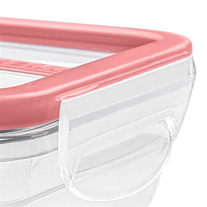 Pote con traba 770 ml NARANJA