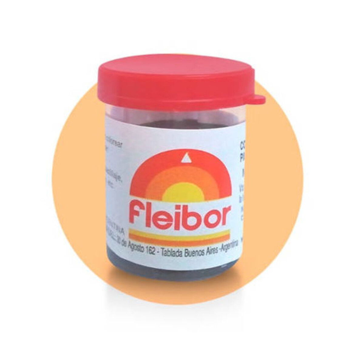Colorante color naranja Fleibor 