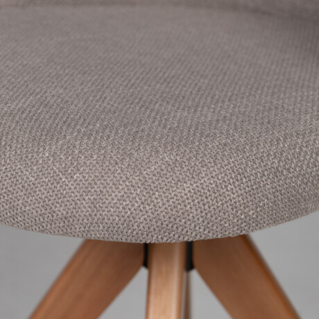 Silla Giratoria Karol 141- Tela Microfibra A6 (Tostado)