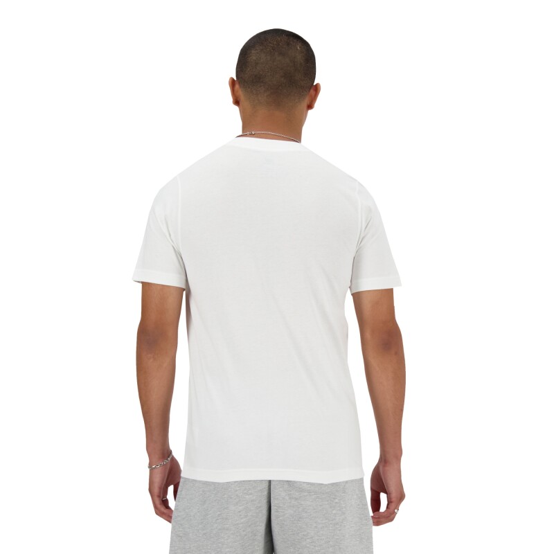 Remera New Balance de Hombre - Sport Essentials - MT41502WT WHITE