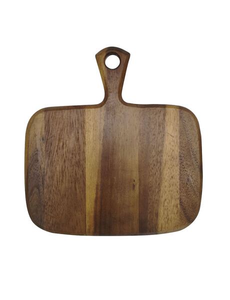 TABLA RECT C/MANGO Y BORDE CURVO MADERA 32X28X1.5CM TABLA RECT C/MANGO Y BORDE CURVO MADERA 32X28X1.5CM