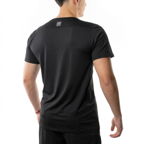 Set X3 Remeras Deportivas Para Entrenamiento Hombre Negro