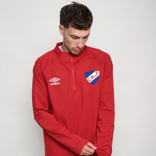 BUZO MEDIO CIERRE POLYTRAINING Nacional Hombre 0w4