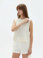 Tops Dordo Marfil / Off White