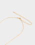 Cadena Corta con Dije Premium Gold Cortos - Dorado