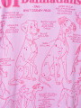 REMERA PINKY 101 DALMATAS ROSA CLARO