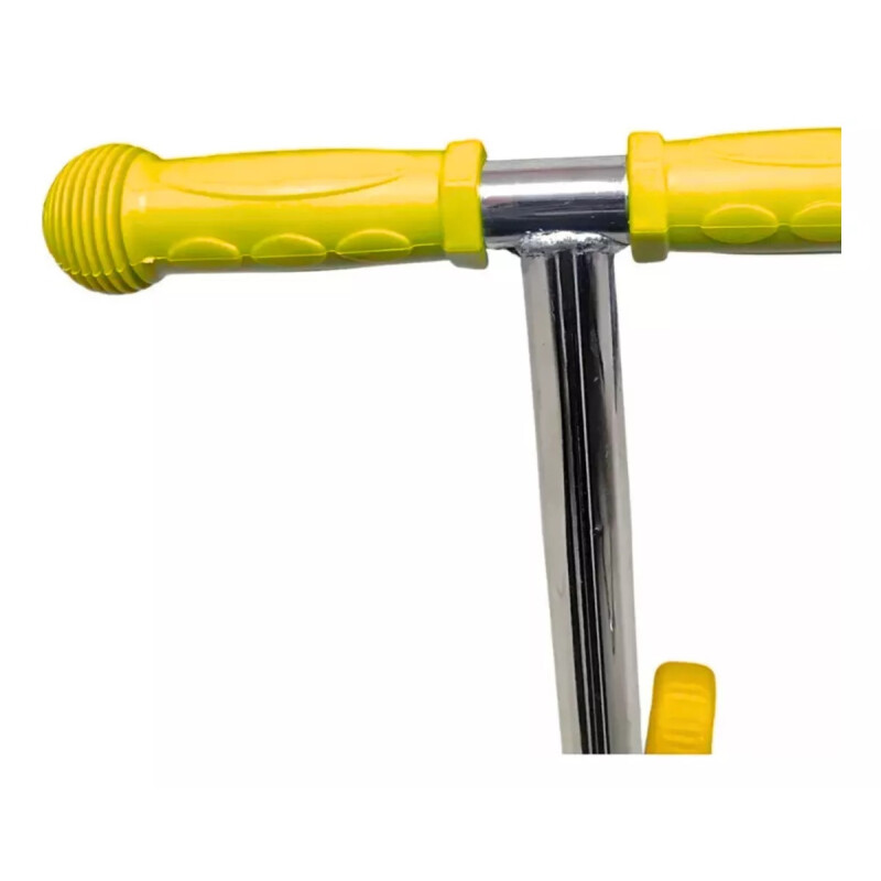 Monopatín Piccoly 3 Ruedas Para Niños Ajustable Con Luces Amarillo
