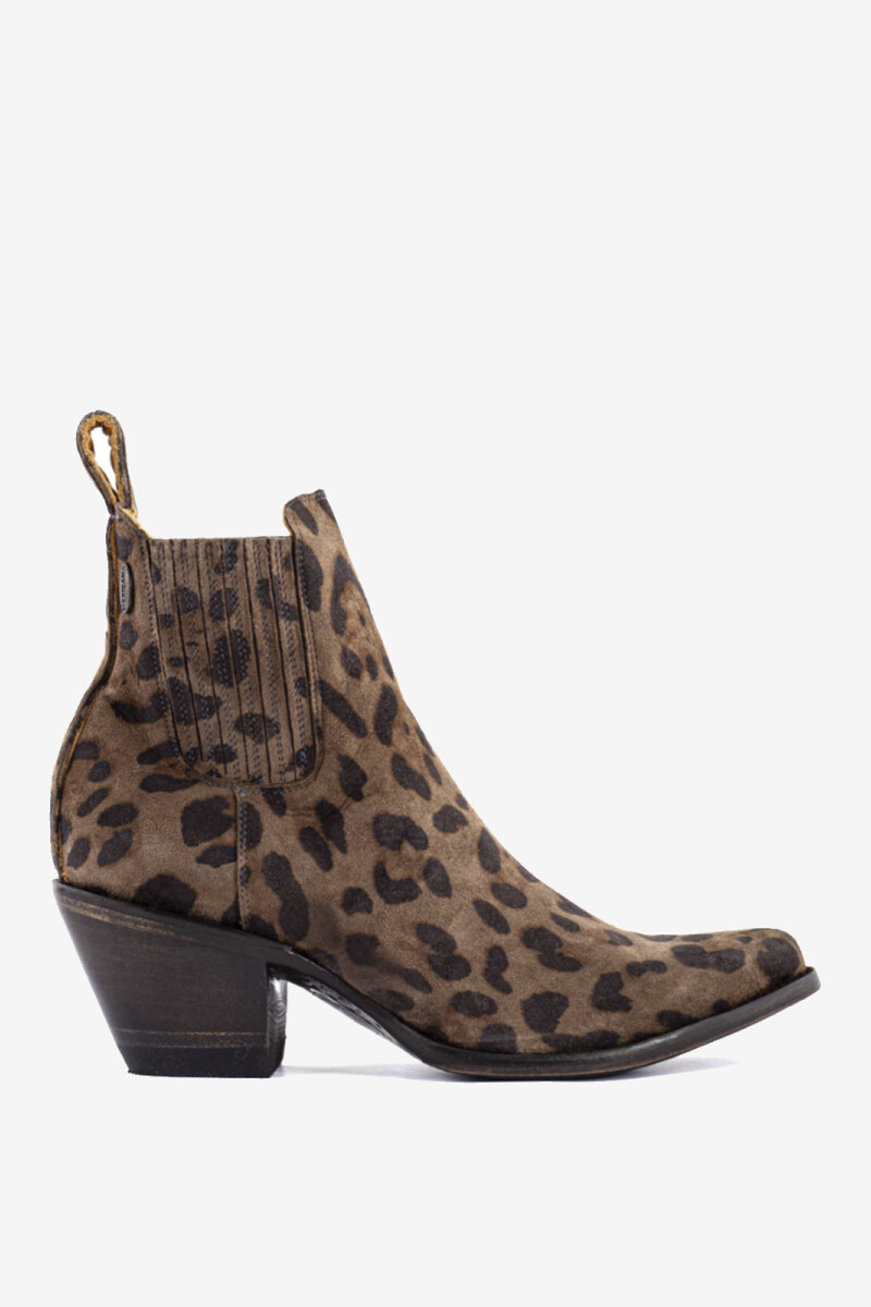 BOTA TEXANA ESTUDIO Leopardo