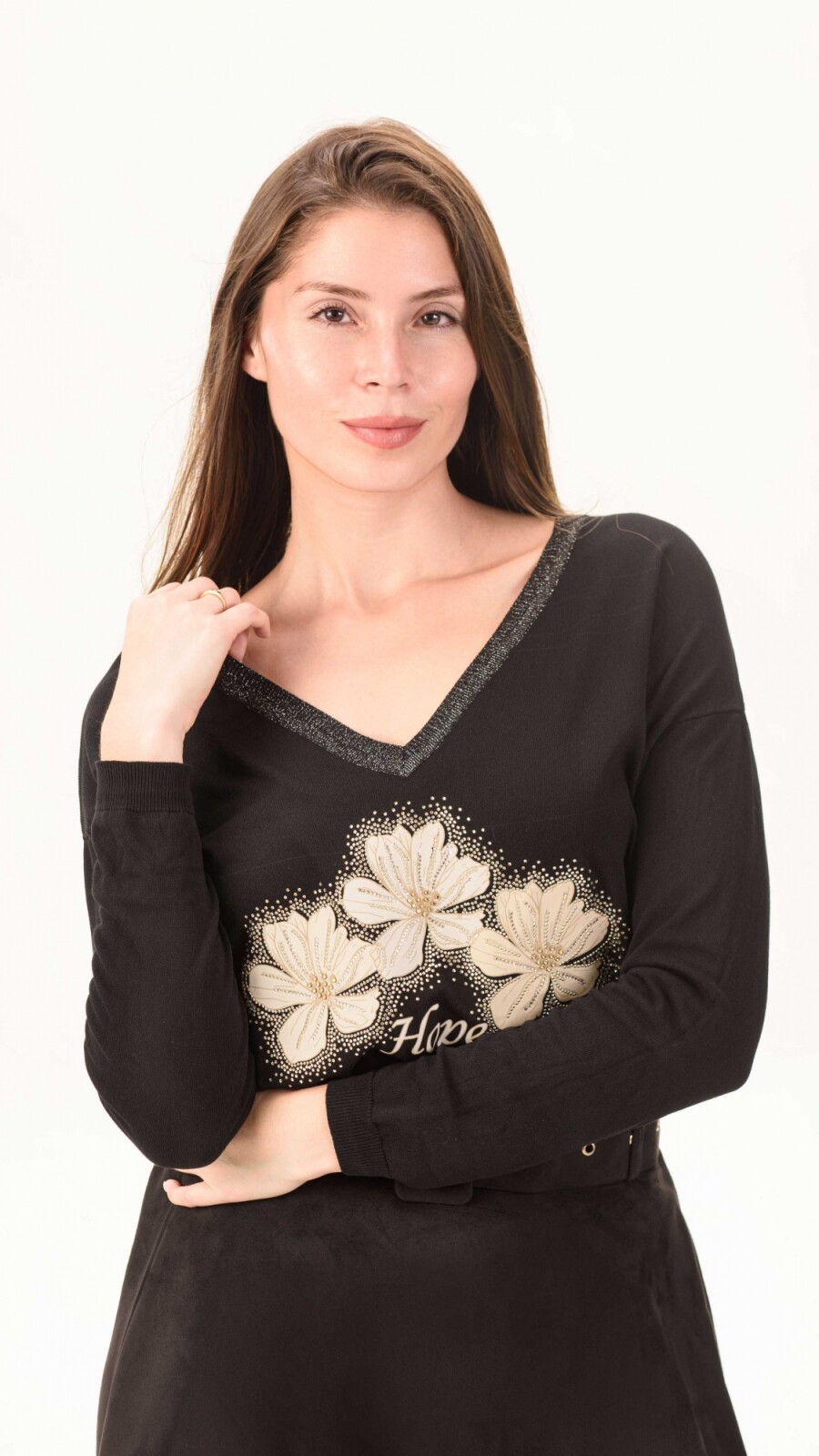 sweater bali negro