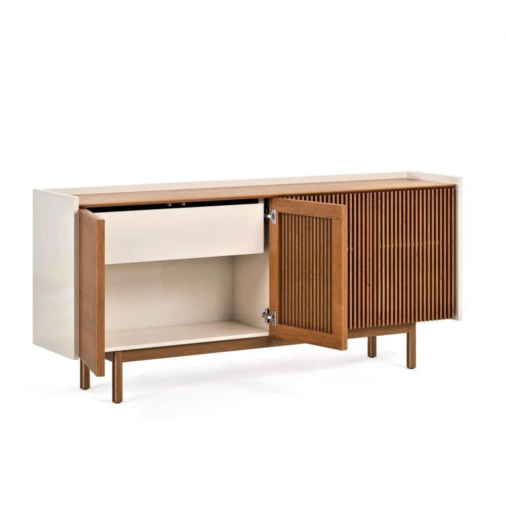 Aparador Buffet Dune Ripiado 1.8 - Linea Manhattan Off White