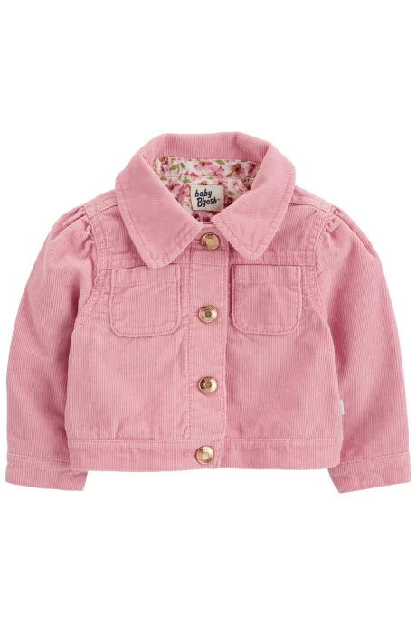 Campera de pana, rosada Campera de pana, rosada