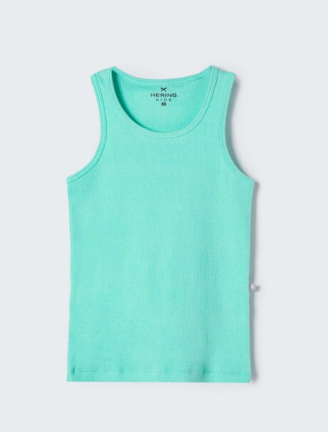 MUSCULOSA BÁSICA INFANTIL CELESTE