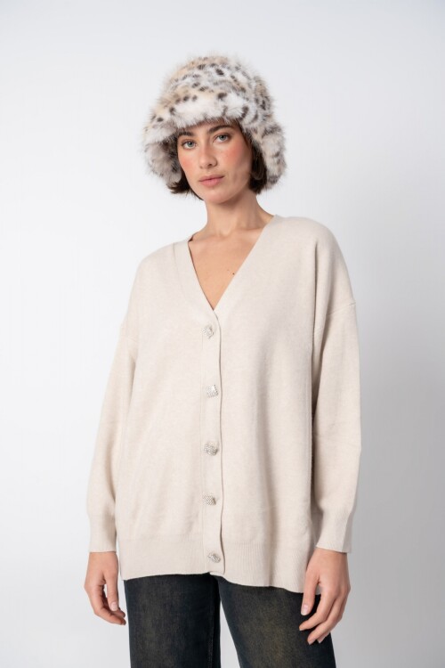 Cardigan Diana Beige