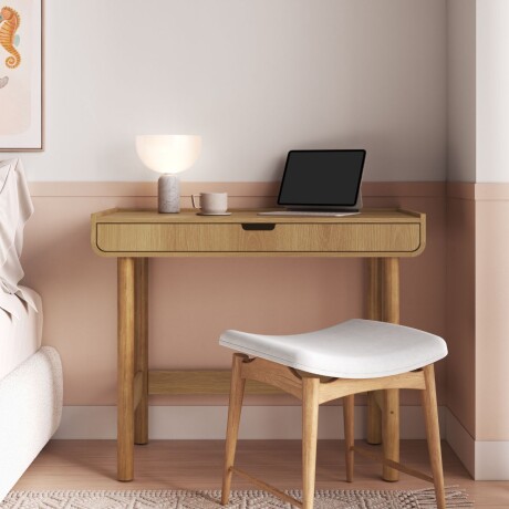 Escritorio Aura - 1 cajón Natural