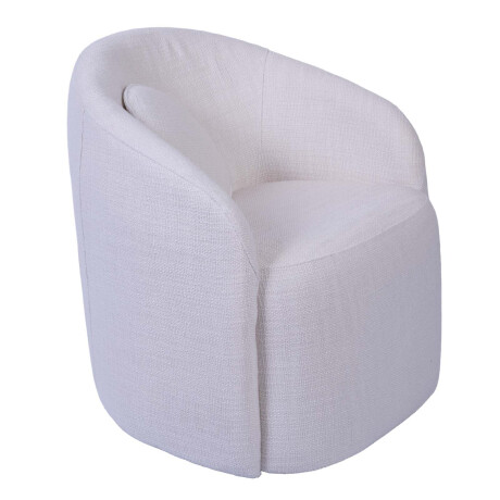 BUTACA GIRATORIA TELA NATURAL-BEIGE PARIS NATURAL