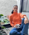 Polera Paz naranja