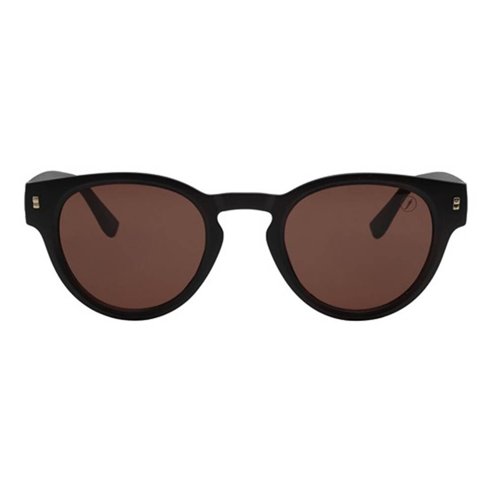 Lentes De Sol De Policarbonato Redondo Chilli Beans Natal Marrón Oscuro/Marrón