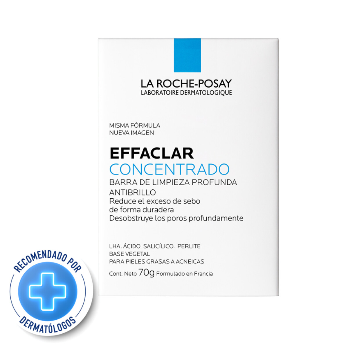 La Roche Posay Effaclar Barra dermatológica 70gr 