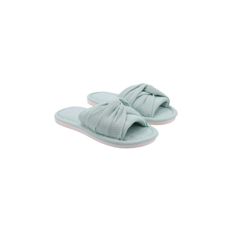 Pantufla emmi Verde claro