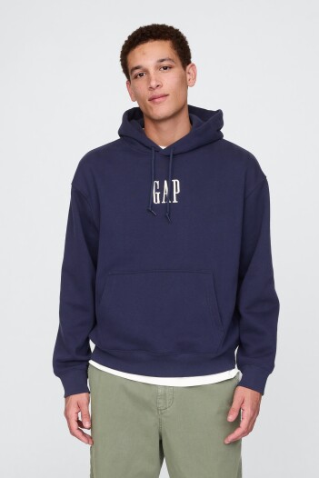 Canguro Logo Gap Hombre Navy Uniform
